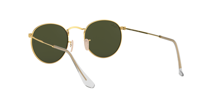 Ray Ban RB3447 001 Round Metal 